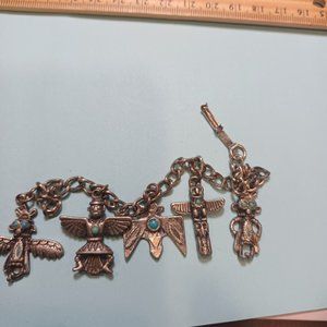 Vintage Native American Tourist Bracelet